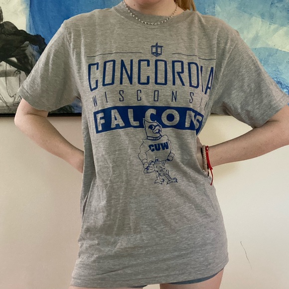 College T-Shirt Grey Long - Picture 5 of 5